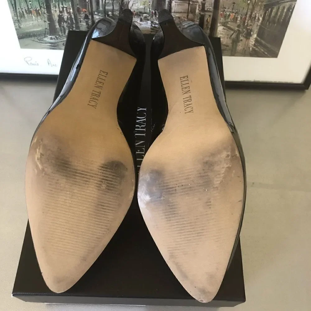 ‎Ellen Tracy Cody Platform Patent Leather Pump